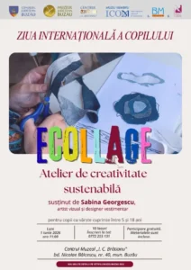Atelierul de creativitate sustenabilă pentru copii „Ecollage”