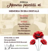 Dialog la Cărturești Modul: Memoria în Era digitală
