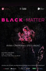 Black Matter: expoziție personală Irina Ștefureac
