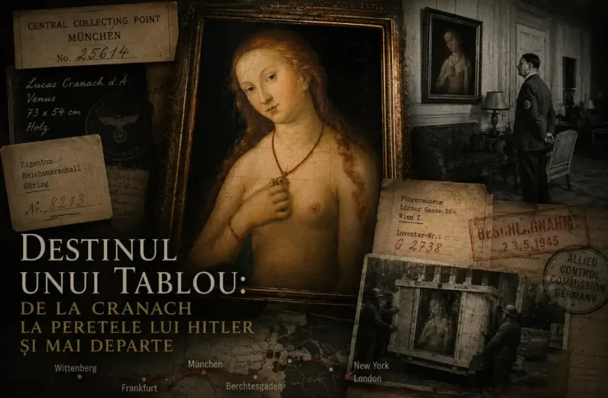 Destinul unui tablou: de la atelierul lui Cranach la însușirea de către Hitler și apoi mai departe