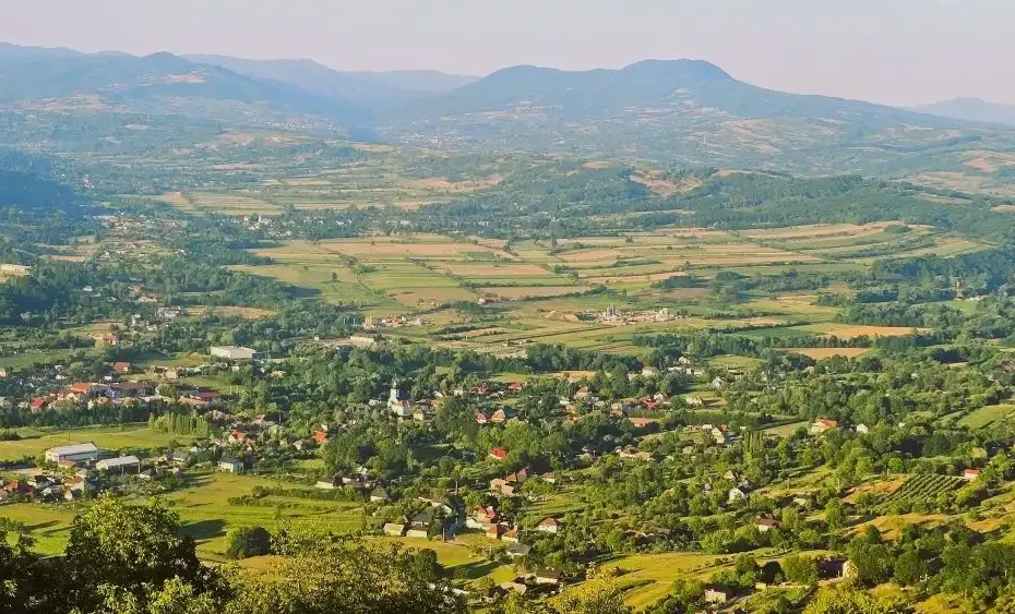 Peisaj din Maramures. Fotografie de Carmen Corbu
