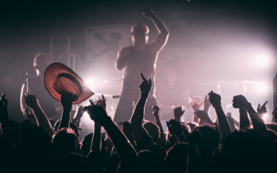 a man performing on the stage